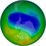 Antarctic Ozone 2011-11-15